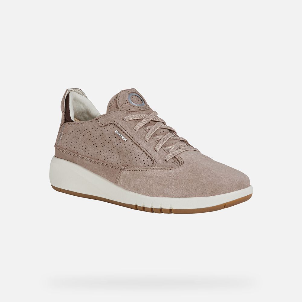 Basket Geox Aerantis - Beige Foncé - Femme 392815-MDG